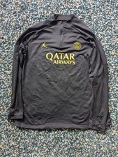 PSG Football Zip Top Jordan/Nike Size Large Men Or XL Women