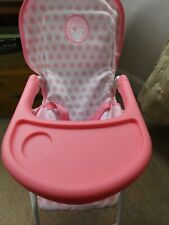 ELC Dolls Pink Cupcake Spotted Highchair