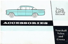 VAUXHALL VELOX PA & CRESTA PA