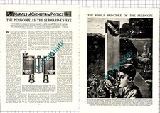How A Submarine Periscope Works - c.1950's Article / Print