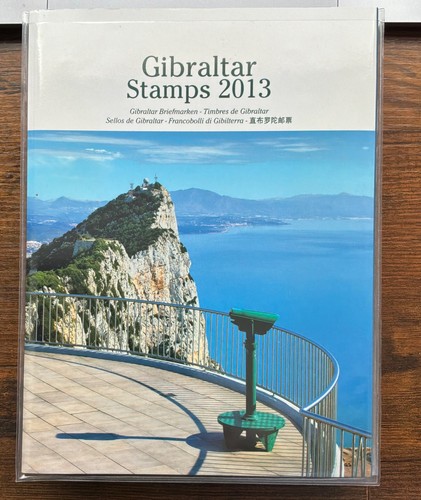 2013 gibraltar stamp - 2013, book