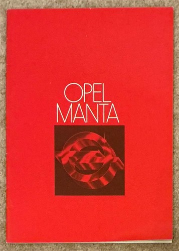 Opel manta luxe - de,