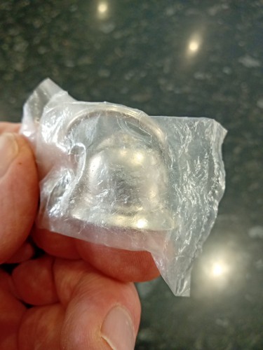 Police helmet keyring - helmet,