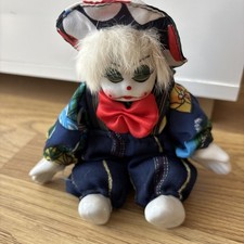 Porcelain Clown Doll Vintage