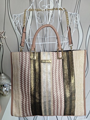 River island large woven - river,