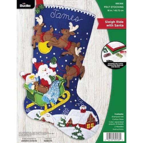 Bucilla felt christmas - felt,