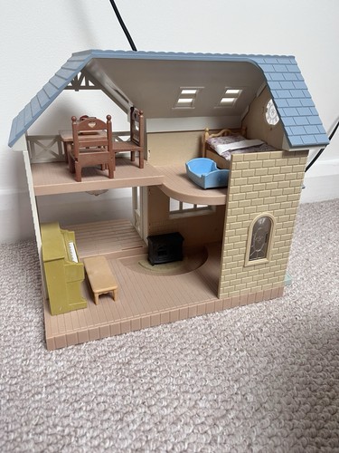 Sylvanian families blue - sylvanian, roof