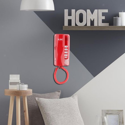 Mini wall phone mountable - wall,