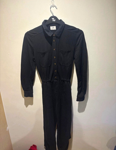 Hush black collared long - collared,