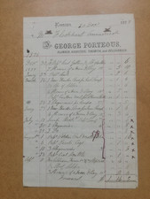 Kinross  Plumbers  Invoice.