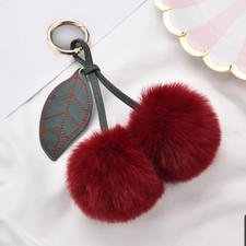 Red Wine Fluffy Cherries Pom