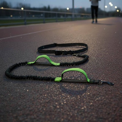 Double bungee leash elastic - double,