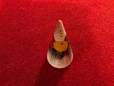 CLARICE CLIFF, BIZARRE, DELICIA CITRUS CONICAL SUGAR SHAKER, excellent condition