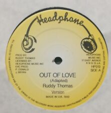 RUDDY THOMAS - Out Of Love (12" Reggae Vinyl) 1992) New