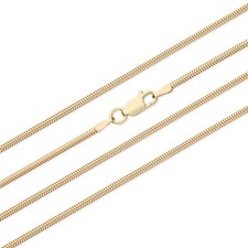 9ct Yellow Gold on Silver