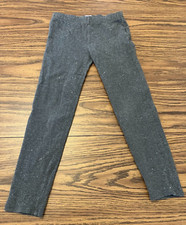 Gap Girls Sparkly Leggings - Grey - Size Small (age 6/7)