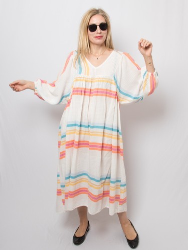 Les jumelles striped cotton - les,