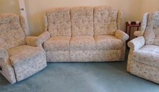 Three piece suite: 3 seater