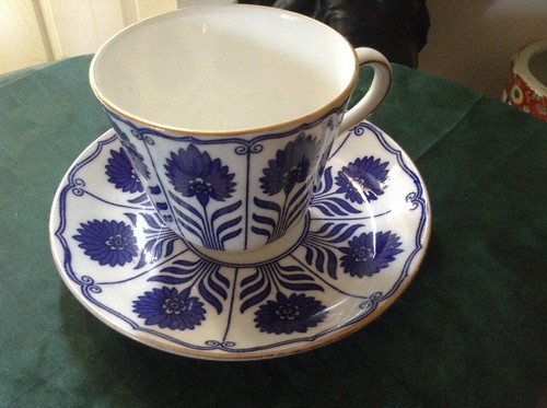 Antique coalport blue - coalport, white