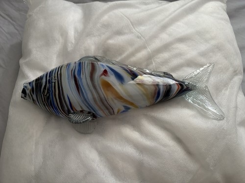 Murano style glass - murano, fish