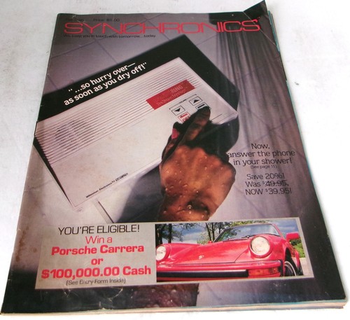 Vintage 1985 synchronics tech - vintage,