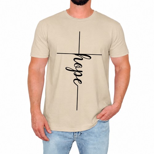 Hope cross mens - mens, t-shirt