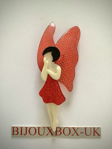 Lea stein fairy brooch - brooch., best