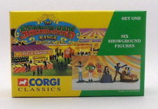 CORGI CLASSICS THE SHOWMANS RANGE SIX SHOWGROUND FIGURES SET ONE MINT BOXED 1996