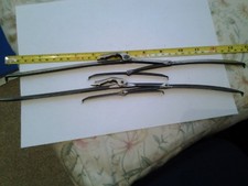 2x chrome wiper blades  unamed  14"