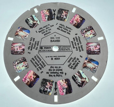 Vintage View-master  Reel B4001 Bambi Walt Disney 1954 Reel One