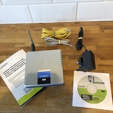 Linksys WAG54GS Wireless-G ADSL Modem Router SpeedBooster Gateway