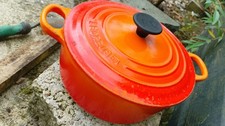 Le Creuset 20cm Cast Iron . used as shown