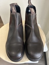 Blundstone 500 Size 10 Brown Tasmania Australia Leather Chelsea Mens Boots