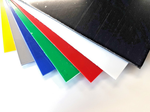 Plastic sheet polystyrene 1mm - sheet,