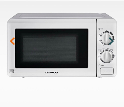Daewoo 20l white countertop - 20l,