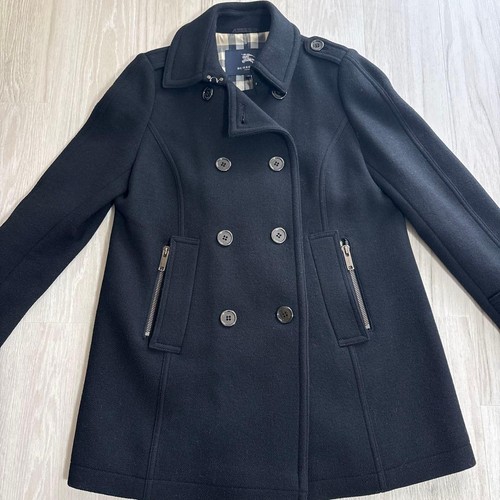 Burberry london wool peacoat - london,
