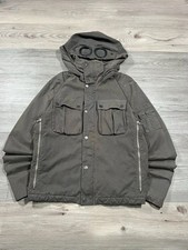 CP Company Goggle Jacket Quilted Hooded Vintage
