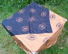 Vintage Taylor Woodrow Engineering/ Construction Logo Pure 100% Silk Scarf Italy