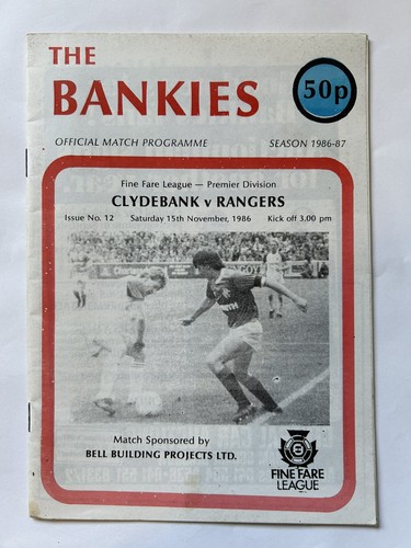 Clydebank rangers scottish - v,