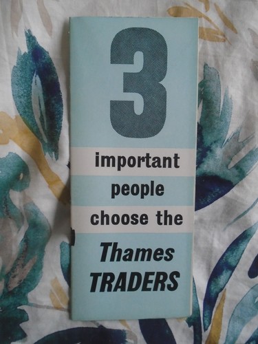 Thames trader range - trader, brochure