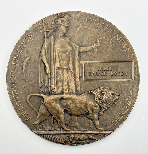 Ww1 death penny - death, memorial