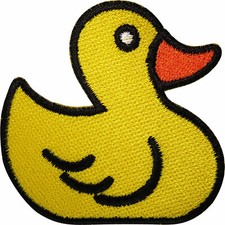 Yellow Rubber Duck Patch Iron