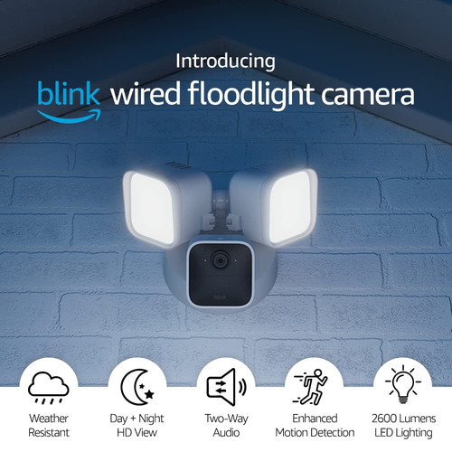 Blink wired floodlight camera - blink,