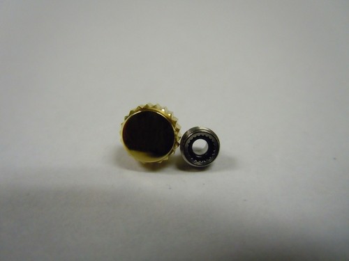 Crown tube 6mm for rolex - gp,