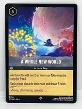 DISNEY LORCANA THE FIRST CHAPTER FOIL SUPER RARE HOLO CARDS