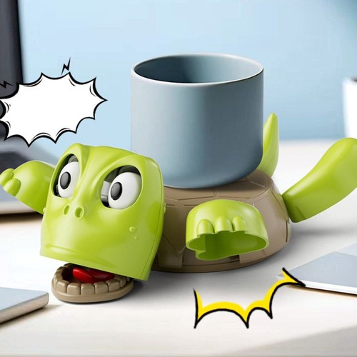 Panicked turtle coaster - turtle,
