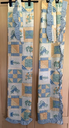 Frilled curtains w46 x - frilled, w46”