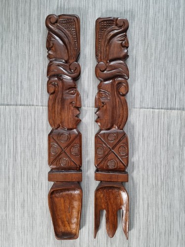 Guatemala wooden fork - guatemala, spoon