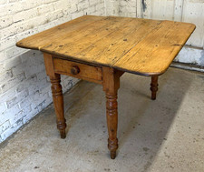 Antique victorian pine drop - victorian,