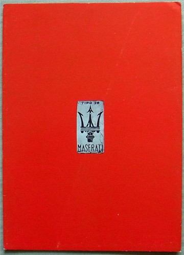 Maserati cars sales literature - cars,